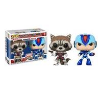 Funko Figurine Pop Marvel vs Capcom Rocket vs Megaman X 2Pack
