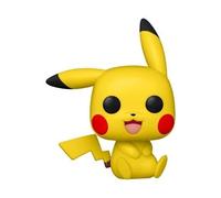 Figurine - Funko - POP GAMES POKEMON 842 - PIKACHU SITTING - Collectionnez-les tous - 7,6 cm de haut