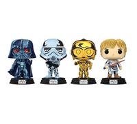 Figurine Funko Pop! - GAMESTOP LTD - Star Wars - Lot de 4 - PVC - 9 cm