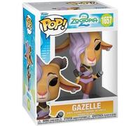 Figurine Funko Pop! Gazelle Zootopia 2 n°1657 Vinyle Boîte fenêtre Lavande