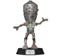 Funko Pop! The Mandalorian Star Wars Deluxe Ig-12 With Grogu Clair