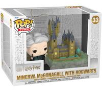 Funko Pop! Town: HP Co0th - Minerva McGonagall with Hogwarts - Professeur McGonagall - Harry Potter- Figurine en Vinyle à Collectionner - Idée de Cadeau - Produits Officiels - Movies Fans