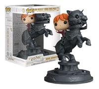 Figurine Funko Pop! Harry Potter : Ron sur la pièce d'échec - 18 cm