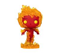 Funko - Figurine Pop! en vinyle - Les Quatre Fantastiques : Torche Humaine - Produit officiel