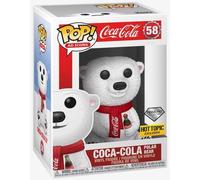 POP Coca Cola AD Icons - Ours Polaire Coca-Cola (Éd. Pailletée) - Funko n°58 Unisexe Funko Standard