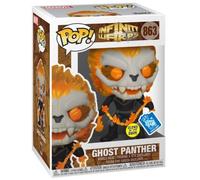 Figurine Funko Pop - Infinity Warps N°863 - Ghost Panther - Glow In The Dark (52085)