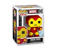 Funko – Figurine vinyle Pop! Marvel 8-Bit Iron Man – Produit officiel