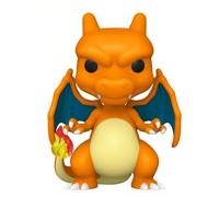 Figurine Funko Pop! Jeux Pokémon Charizard #843 en vinyle, jouet de collection de 3,75 pouces, design classique de dragon de feu, emballage avec fenêtre, cadeau pour les fans et les collectionneurs Po