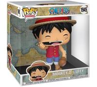 Figurine Funko Pop! - Jumbo Animation One Piece - Monkey D. Luffy - 25 cm - Vinyle - Garantie 2 ans