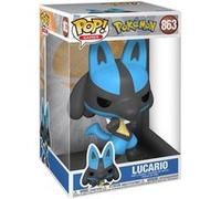 Figurine Funko Pop Jumbo Pokémon Lucario EMEA G