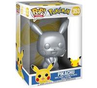 Figurine Funko Pop Jumbo Pokemon S5 10" Pikachu Exclusivité Multicolore G