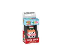 Funko – Porte-clés Pop Kawaii Foodies Sushi Stack – Figurine vinyle officielle