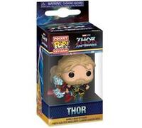 Funko Pop! Keychain: Marvel: Thor: Love and Thunder - Thor - Mini-Figurine en Vinyle à Collectionner Porte-clés Fantaisie - Cadeau de Noël - Idée de Cadeau - Produits Officiels - Movies Fans
