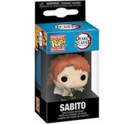 Figurine Funko Pop Keychain porte-clé Demon Slayer Sabito No Mask G