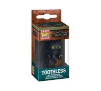 Funko Pop! Keychain: How to Train Your Dragon Live Action - Toothless - Mini-Figurine en Vinyle à Collectionner Porte-clés Fantaisie - Cadeau de Noël - Idée de Cadeau - Produits Officiels