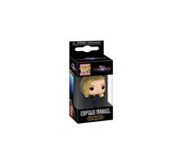 Funko Pop! Keychain: The Marvels - Captain Marvel - Mini-Figurine en Vinyle à Collectionner Porte-clés Fantaisie - Cadeau de Noël - Idée de Cadeau - Produits Officiels - Movies Fans - Mini-Figurine