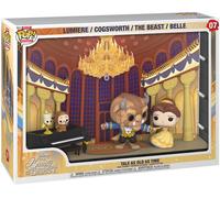 Funko Pop! Moments Deluxe: Disney - Beauty and The Beast - Tale As Old As Time - la Belle et la Bête - Figurine en Vinyle à Collectionner - Idée de Cadeau - Produits Officiels - Movies Fans