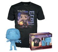 Figurine Funko Pop - L'attaque Des Titans (Snk) N°1321 - Eren Jäger (Translucide) - T-Shirt (69104)