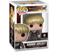 Figurine Funko Pop - L'attaque Des Titans (Snk) N°1447 - Armin Arlert - Métallique (74184)