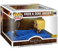 Figurine Funko Pop - L'attaque Des Titans (Snk) N°1460 - Eren Et Zeke Jaeger - Moment (73985)