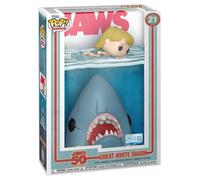 Figurine Funko Pop - Les Dents De La Mer N°21 - Grand Requin Blanc - Vhs Cover (87259)
