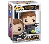 Figurine Funko Pop - Les Gardiens De La Galaxie Vol. 3 [Marvel] N°1201 - Star-Lord - Glow In The Dark (73641)