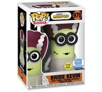 Figurine Funko Pop - Les Minions N°970 - Kevin La Mariée - Glow In The Dark (40108)
