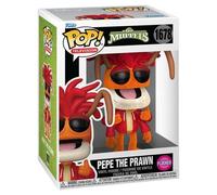 Funko – Figurine vinyle Pop! TV Pepe the Prawn (The Muppets) – Flocked – Officiel