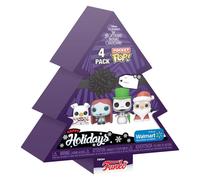 Figurine Funko Pop - L'étrange Noël De M. Jack [Disney] - Jack / Sally / Zero / Père Noël - Pack (73911)
