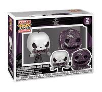 Figurine Funko Pop - L'étrange Noël De M. Jack [Disney] - Jack Skellington & Oogie Boogie (Porte-Clés) - Pack (82402)