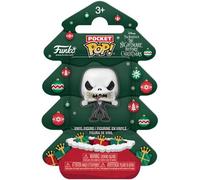 Figurine Funko Pop - L'étrange Noël De M. Jack [Disney] - Jack Skellington (Sapin De Noël) - Pocket (86093)