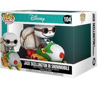 Funko Pop! Disney Ride: The Nightmare Before Christmas-Jack Skellington with Goggles & Snowmobile - Figurine en Vinyle à Collectionner - Idée de Cadeau - Produits Officiels - Movies Fans