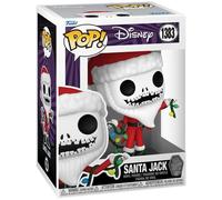 Funko Pop! Figurine vinyle Santa Jack Skellington – The Nightmare Before Christmas 30e – Idée cadeau