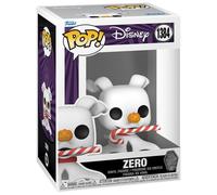 Funko Pop! Disney: The Night Before Christmas 30th - Zero with Candycane - Disney: The Nightmare Before Christmas - Figurine en Vinyle à Collectionner - Idée de Cadeau - Produits Officiels