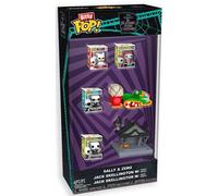 Funko – Starter Set Bitty Pop Figurines – L'étrange Noël de M. Jack – 6 pièces (Jack, Sally, Zero)