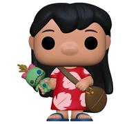 Figurine Funko POP Lilo and Stitch Lilo with Scrump Marron 9 cm