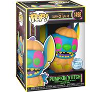 Figurine Funko Pop - Lilo Et Stitch [Disney] N°1498 - Pumpkin Stitch - Black Light (81969)
