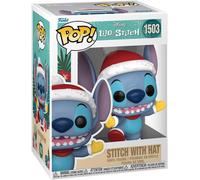 Figurine Funko Pop - Lilo Et Stitch [Disney] N°1503 - Stitch Avec Bonnet (80037)