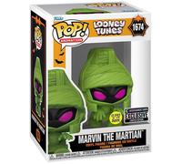 Figurine Funko Pop - Looney Tunes N°1674 - Marvin Le Martien (En Momie) - Glow In The Dark (82174)