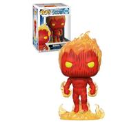 Funko Pop! Marvel: Fantastic Four - The Human Torch Torch - Figurine en Vinyle à Collectionner - Idée de Cadeau - Produits Officiels - Jouets pour Les Enfants et Adultes - Comic Books Fans