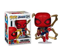 Figurine Funko POP Marvel Avengers Endgame Iron Spider with Nano Gauntlet Rouge 9 cm