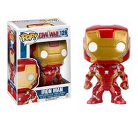 Figurine Funko Pop! Marvel Civil War : Iron Man - FUNKO - Pop! Vinyl Bobble Head - Rouge - Enfant - Extérieur