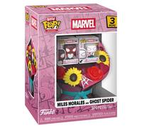 Marvel - Pack 2 figurines Bitty POP! Bouquet Miles Morales & Ghost Spider (Valentine) 4 cm
