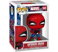 Funko Figurine Pop Spider-Man (Marvel) avec cadeau ouvert Exclusivité Fnac