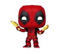 Figurine Funko Pop! - Marvel - Deadpool 3 - 10 cm - Pose dynamique - Figurine de collection