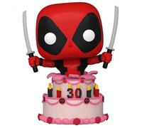 Marvel Deadpool 30th Anniversary POP ! Vinyl Deadpool en gâteau 9 cm