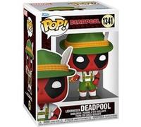 Funko – Figurine vinyle Pop! Deadpool (Serveur Beer Fest allemand, Lederhosen) – Produit officiel