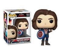 Figurine Funko POP Marvel Doctor Strange Captain Carter Multicolore 9 cm