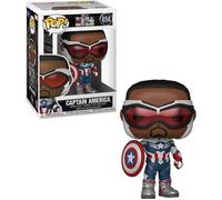 Figurine Funko Pop! Marvel : Falcon et le Soldat de l'Hiver - Captain America