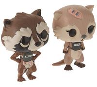 Figurine - Funko Pop - Marvel - Guardian of The Galaxy Game - Rocket & Lylla 2Pack